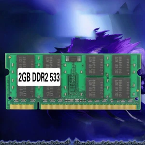 Laptop Memory Ram SO-DIMM PC2-4200 DDR2 533MHz 200PIN 2GB For Notebook - Picture 1 of 7