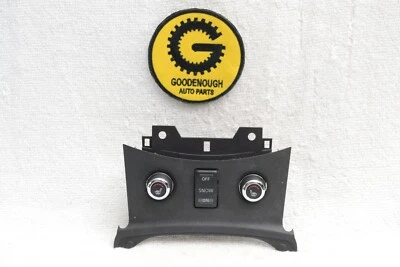 Infiniti Q60 G37 2009-2015 cupé tablero central asiento térmico nieve encendido apagado interruptor OEM Foto 1 de 4
