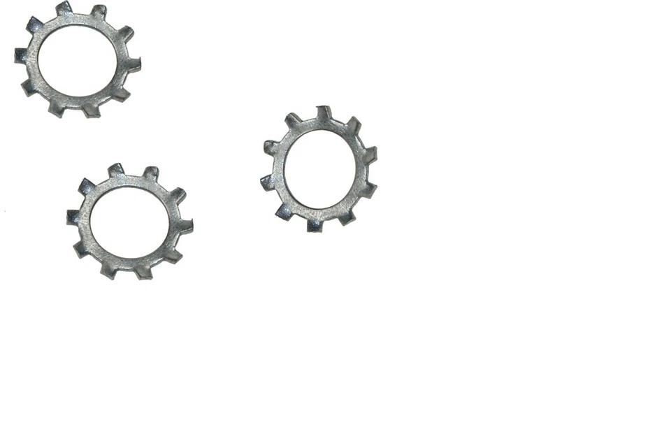 BZP EXTERNAL SHAKEPROOF TOOTH LOCK WASHER STAR LOCKING WASHER 3mm TO 20mm NEW