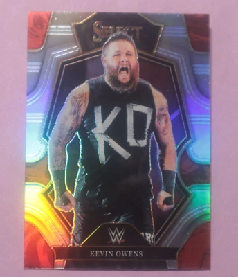 Kevin Owens 2023 WWE Panini Select #169 Premier Silver Holo Prizm - Image 1 of 2