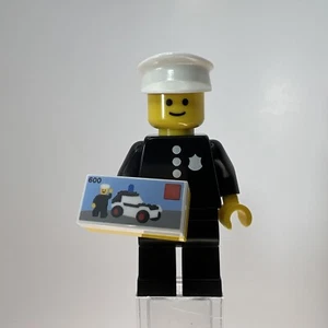 Lego 1978 Classic Police Officer Minifigure From CMF Series 18 COL329 New W/Case - Picture 1 of 5