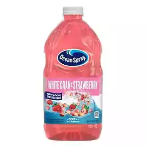 ® White Cran-Strawberry Juice Drink, 64 Fl Oz Bottle (Pack of 8) - Picture 1 of 1
