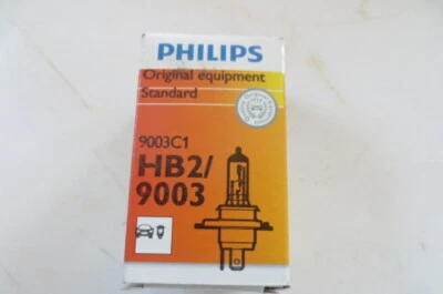 Philips OEM Estándar 9003C1 HB2/9003 12V 67/60W P43t-38 Nuevo Envío Gratuito Foto 1 de 3