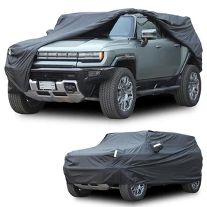 Full Coverage Car Cover Rain Snow Protection Custom Fits 2024+ Hummer EV - Picture 1 of 24