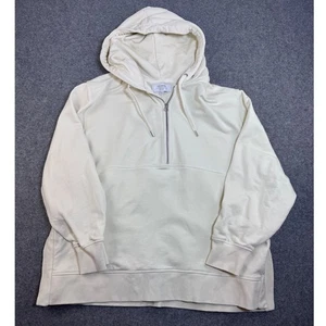 Sudadera con Capucha La Ligne New York Cuarto Cremallera Para Mujer XL Algodón Crema Informal Sudadera - Imagen 1 de 8