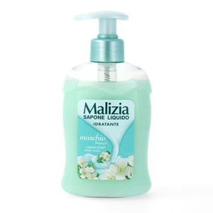 MALIZIA Flüssigseife Handseife Weißer Moschus 300ml Spender ohne parabene - Bild 1 von 2
