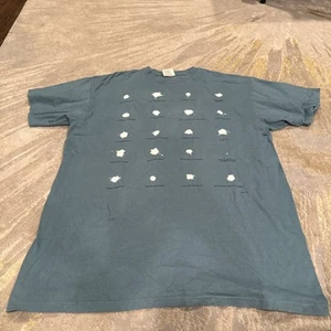 90s Bird Poop Vintage T-Shirt Funny XL Neuheit Blue Jay Dookie Single Stitched - Bild 1 von 12
