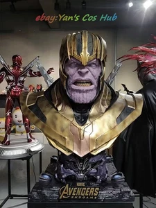 1/1 Qs Avengers Thanos Half Bust Statue Recast Collectible - Afbeelding 1 van 5