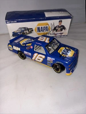 Camión Ron Hornaday NAPA 1996 1/24 acción NASCAR campeón firmado en caja y diecast Foto 1 de 4