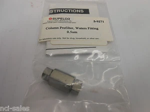 SUPELCO 5-9271 0.5µm HIGH PRESSURE COLUMN PREFILTER, WATERS FITTING - Picture 1 of 1