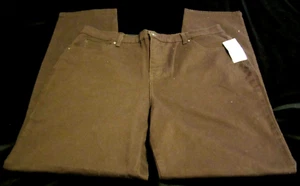 STYLE & CO. Tummy-Control High Rise Straight-Leg Jeans Rich Truffle Gr. 18 - Bild 1 von 14