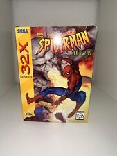 Sega 32X Amazing Spider-Man: Web of Fire- CIB - NTSC/US - Fast Shipping
