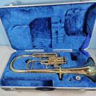 YAMAHA YAH-201 Eb ALTO HORN w/case junk for parts from japan