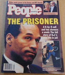 People Magazine September 1994 O.J. OJ Simpson, Buck O'Neil, Roseanne, Carville - Picture 1 of 3