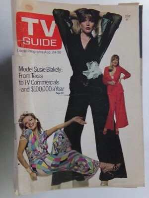 TV GUIDE 1974 24-30 августа Susie Blakely Wackiest TV Europe Chicago Metro - Изображение 1 из 2