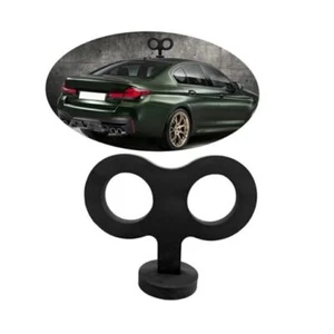 Car Wind Up Key Sticker, 3D Cute Clockwork Wind Up Key for Car Back and Black - Picture 1 of 7