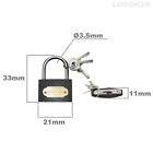 PADLOCK Heavy Duty Cast Iron SMALL LARGE Outdoor Safety Security Shackle Lock
