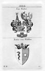 Walter / Walther - Wappen Adel coat of arms heraldry Heraldik