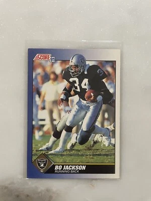 1991 Score Bo Jackson 100 - Raiders - Image 1 of 2