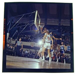 Jerry West 1963-65 Los Angeles Lakers Original Vintage Transparency Photo.