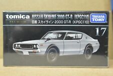 TAKARA TOMY TOMICA PREMIUM DieCast car 1:61 NISSAN SKYLINE GT-R (KPGC110) #17
