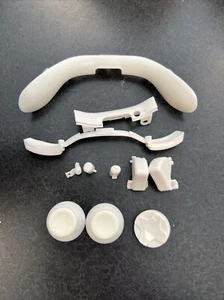 XBOX 360 Replacement LB RB LT RT Joypads And D-Pad White Controller - Picture 1 of 2