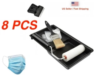 Small Paint Roller Kit Set 8 PCS - Picture 1 of 8