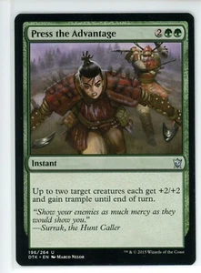 PRESS THE ADVANTAGE Dragons of Tarkir #196 DTK(NM)(MTG) - Picture 1 of 1