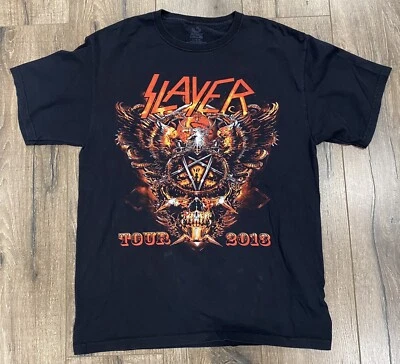 2013 Slayer Gojira North America Concert Tour Large Shirt Trash Metal - Image 1 of 4