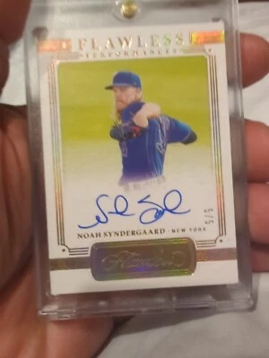 Panini Flawless Performances 2021 Noah Syndergaard automático 5/5 #FP-NS Foto 1 de 3