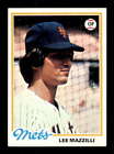 1978 Topps #147 Lee Mazzilli NM/NM+ Mets 220443