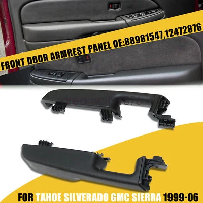 Manija de reposabrazos de puerta delantera para Chevy Suburban Tahoe Avalanche 1999-06 88981547 Foto 1 de 4