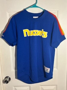 Camicia Mitchell & Ness HWC DENVER NUGGETS MESH taglia Medium usata - Foto 1 di 4