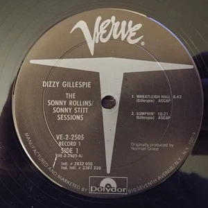 Dizzy Gillespie - The Sonny Rollins/Sonny Stitt Sessions READ DESCRIPTION (2xLP, - Bild 1 von 4