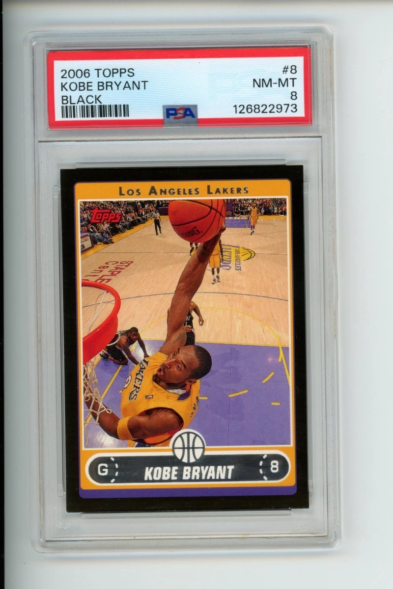 【A24】 NBA カード Kobe Bryant topps RC PSA8 A24】 NBA カード Kobe Bryant topps RC PSA8 A24】 NBA カード Kobe