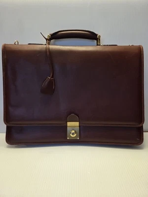 Maletín de cuero marrón Cole Haan (sin correa) Foto 1 de 4