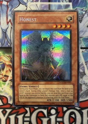 Fantasma Honesto Raro LODT-EN001 Yugioh Luz de Destrucción 2024 MP Ilimitado Foto 1 de 3