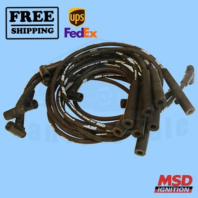 Juego de cables de bujías MSD para GMC G3500 1988-1996 Foto 1 de 2