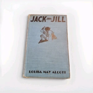 Vintage Jack and Jill By Louisa May Alcott HC Book Goldsmith - Picture 1 of 5
