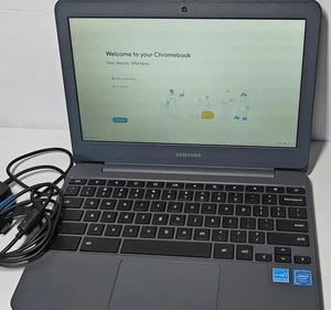 Samsung - 11.6" Chromebook - Intel Atom X5 - 2GB Memory - 16GB eMMC Flash Memory - Picture 1 of 5