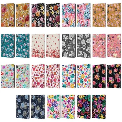 OFFICIAL NINOLA FLORAL PATTERNS LEATHER BOOK WALLET CASE COVER FOR APPLE iPAD - Image 1 of 4