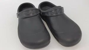 Crocs Dual Comfort Lock Slip On Slip Resistant Clogs Black Women 11 Men 9 Unisex - Picture 1 of 10