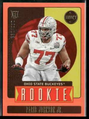 2023 Panini Legacy #177 Paris Johnson Jr. Orange #/199 - Image 1 of 2