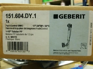 Geberit 151.604.DY. 1 BWO White - Picture 1 of 10