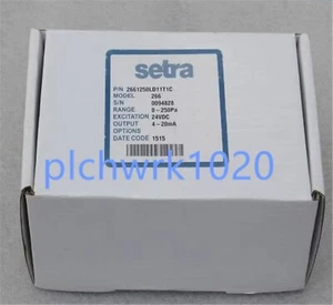 1 PCS NEW IN BOX setra Pressure Sensor 2661250LD11T1C 0-250Pa - Picture 1 of 3
