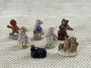 7 Wade Whimsie Nursery Rhyme Gingerbread Cat Black Sheep 3 Bears Boo Peep Bundle - Picture 1 of 14