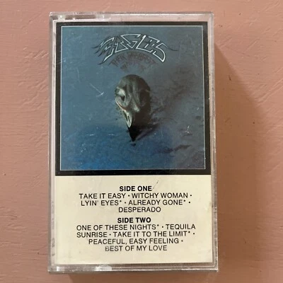 THE EAGLES Greatest Hits 1971-1975 Cassette Tape Witchy Women Lyin Eyes - Image 1 of 3
