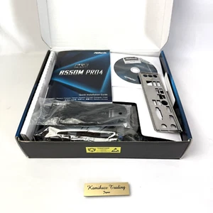 Placa madre ASRock B550M PRO4 AM4 AMD B550 SATA Micro ATX AMD DDR4 BIOS L3.46 - Imagen 1 de 17