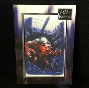 2019 Topps Star Wars Galaxy Patchkarte #M-RM Silberfolie parallel Groll - Bild 1 von 2