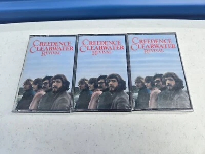 Creedence Clearwater Revival - Heartland Music Cassette, 3-Tape Set New Sealed - Image 1 of 4